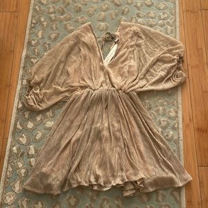 *New With Tags*  Gold Dress